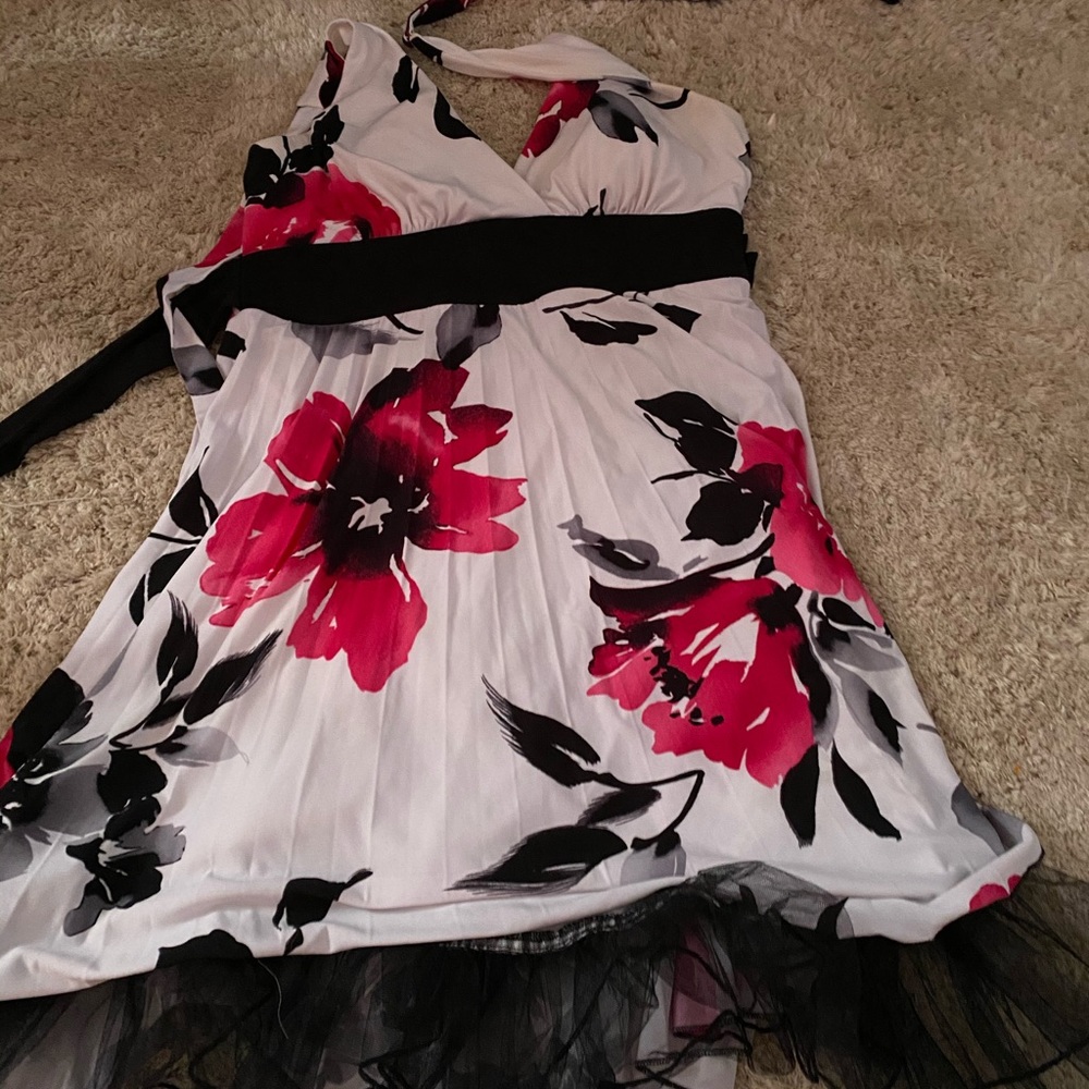 Flower formal dress